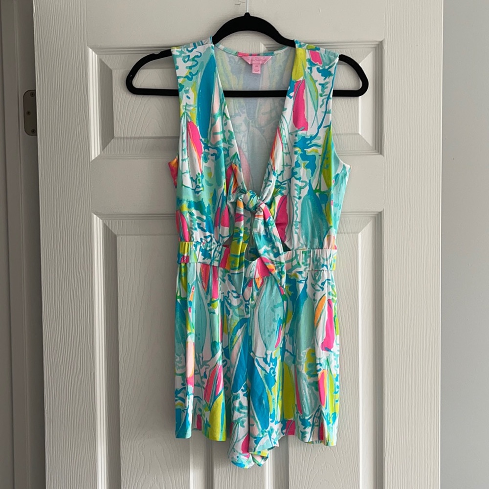 Multicolor Lilly Pulitzer Romper